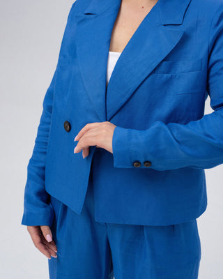 Azure Skies Ensemble Cropped Jacket - MONOD