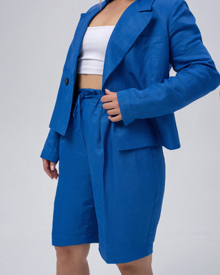 Azure Skies Ensemble Cropped Jacket - MONOD