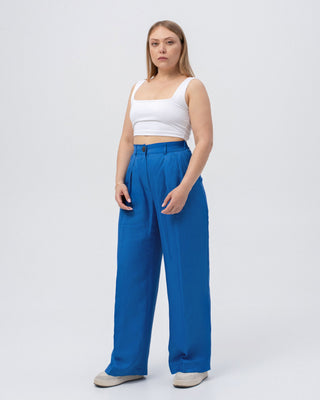 Azure Skies Ensemble Palazzo Pants - MONOD