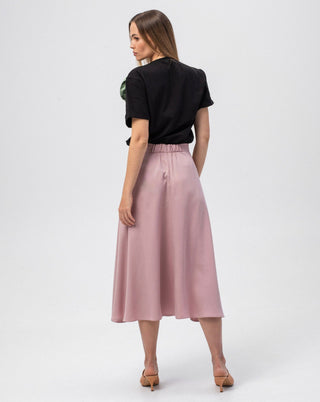 Blush Pink Blossom Skirt - MONOD