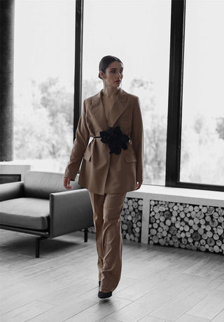 Camel Suit with trousers - MONOD