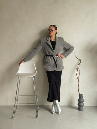 Cityscape Grey elegant jacket - MONOD