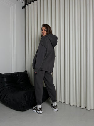 Charcoal Elegance UrbanEase SnuggleFlex City Suit