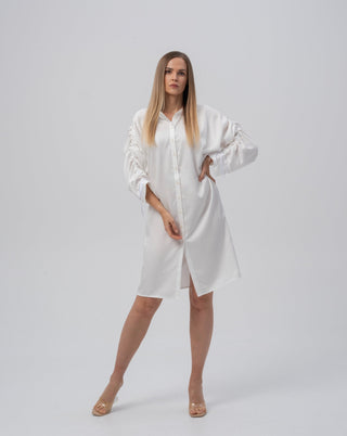 Πουκάμισο-Φόρεμα Pure White Milk
