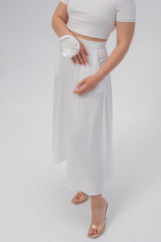 Ivory Rose Elegance Skirt - MONOD