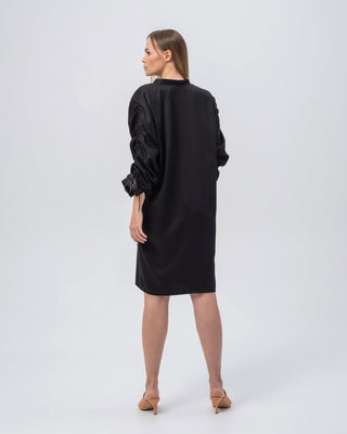 Midnight Noir Shirt-Dress - MONOD