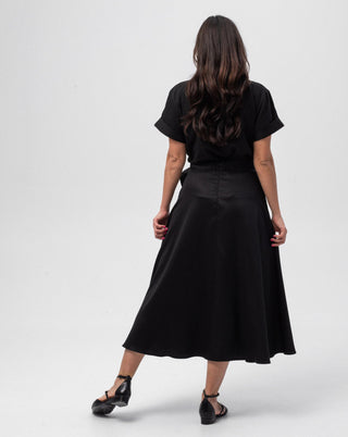 Midnight Rose Glamour Skirt - MONOD