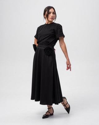 Midnight Rose Glamour Skirt - MONOD