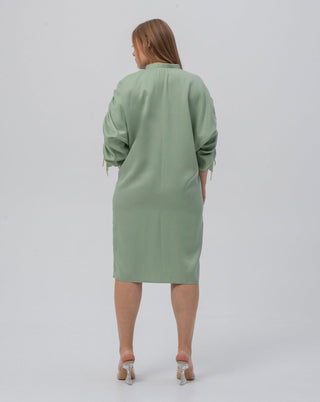 Sage Serenity Shirt-Dress - MONOD