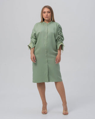 Sage Serenity Shirt-Dress - MONOD