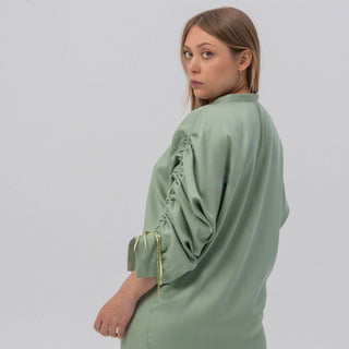 Sage Serenity Shirt-Dress - MONOD