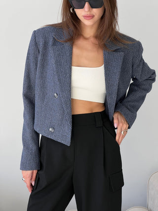 Sapphire Style cropped jacket - MONOD