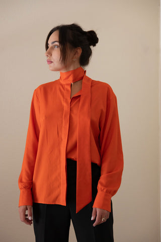 Scarlet Saffron Blouse - MONOD